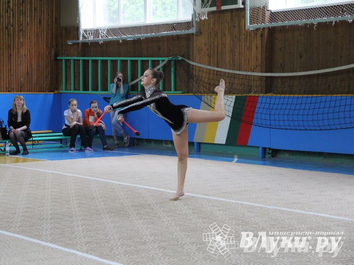В Великих Луках прошло Первенство по художественной гимнастике (фото)