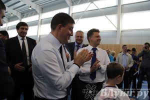 Открытие спортивно-оздоровительного комплекса «Стрелец» (фото)