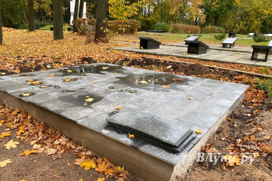 Продолжается реконструкция воинского мемориала (ФОТО)