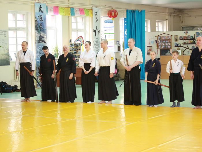 Великолукские последователи иайдзюцу выдержали сложный экзамен (ФОТО)