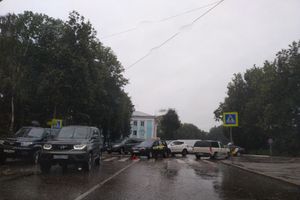 ДТП на перекрёстке Некрасова-Либкнехта (ФОТО)