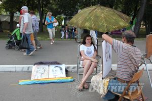 Ярмарка ремесленников в День города