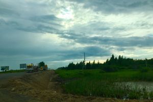 На трассе М9 Москва-Балтия продолжаются ремонтные работы (ФОТО)