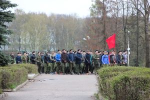 8 лицей готовится к параду 9 мая (ФОТО)