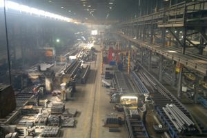 Сотрудники транспортного комитета оценили качество производства металлических изделий для путепровода в Великих Луках (ФОТО)