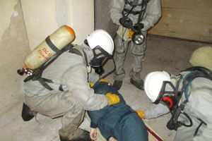 Псковские спасатели приняли участие в тактико-специальных занятиях (фото)