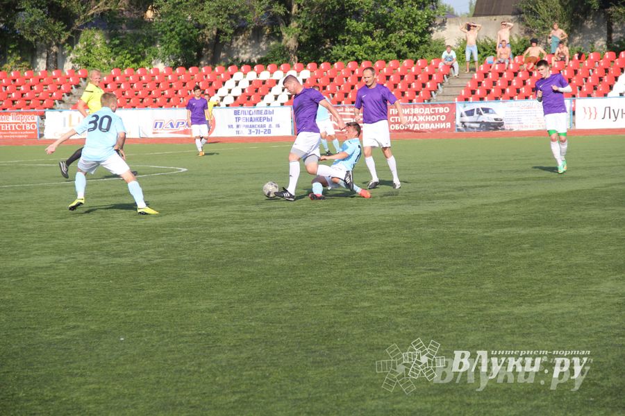Матч «Великолукский район» — «Экспресс» в рамках Чемпионата Псковской области по футболу