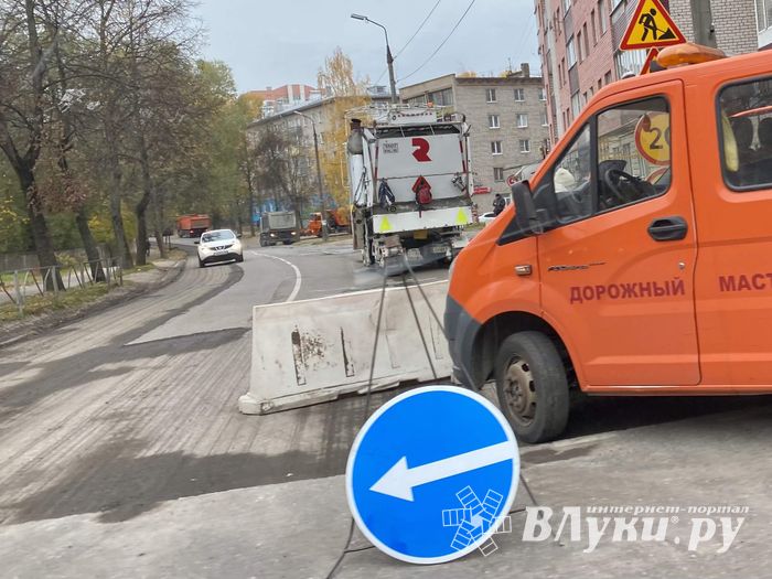 На перекрёстке Ботвина-Некрасова –дорожные работы (ФОТО)