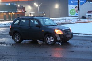 Утро в Великих Луках началось с ДТП (ФОТО)