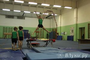 В Великих Луках состоялось Первенство по командной гимнастике (фото)