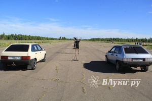 В Великих Луках прошел I этап Открытого чемпионата г. Великие Луки по Drag Racing (фото)
