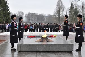 ​Великие Луки встретили 72-ю годовщину со Дня освобождения города от немецко-фашистских захватчиков (фото)