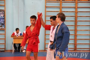Первенство Псковской области по самбо среди юношей и девушек