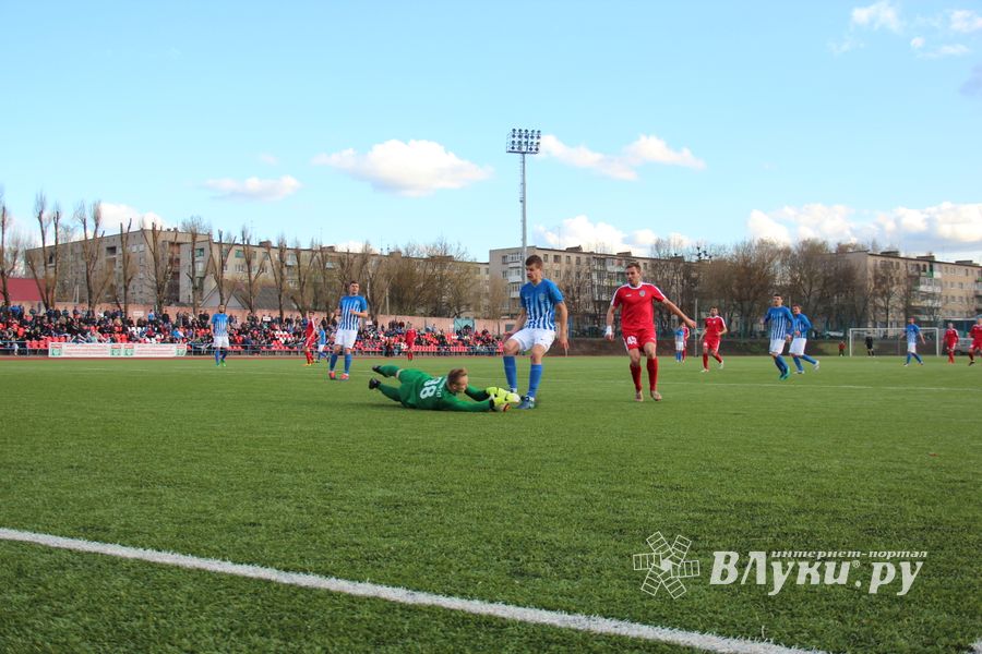 ФК «Луки-Энергия» сыграл вничью с командой «Псков-747» (ФОТО)