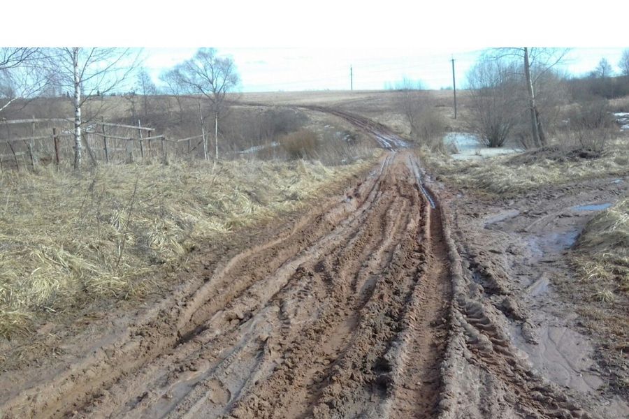 Жители Великолукского района жалуются на отсутствие дороги и смертельно опасное «направление» (ФОТО)