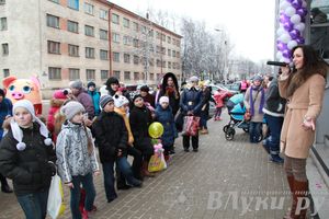 Открытие супермаркета «Тележка» в Великих Луках