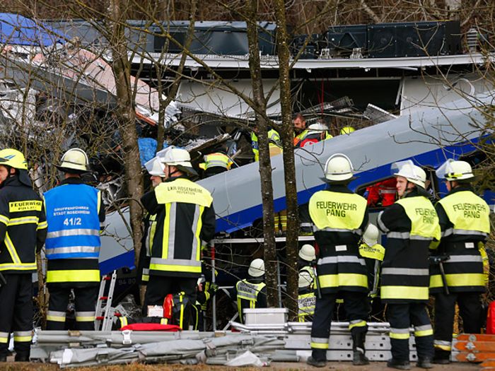 В Германии столкнулись два поезда (фото)