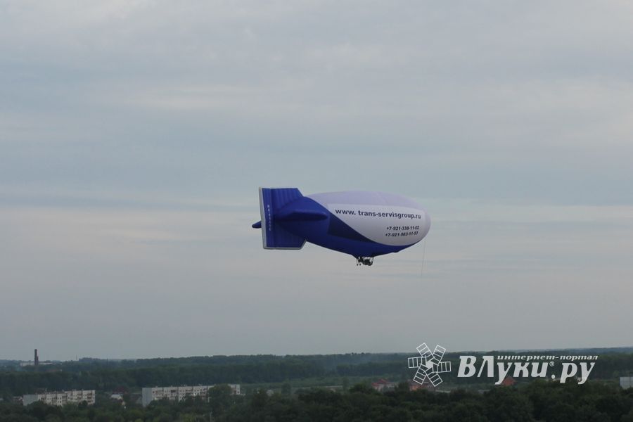 Общий старт аэростатов из крепости 9 июня