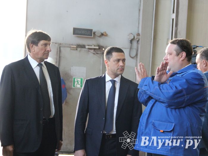 В Великих Луках с рабочим визитом находится Михаил Ведерников (ФОТО, ВИДЕО)