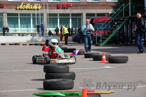 ​Великолучанин Николай Маркевич стал серебряным призером чемпионата г. Великие Луки по картингу (фото)