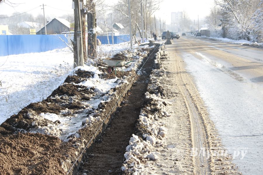 На улице Горицкой появится тротуар (ФОТО)