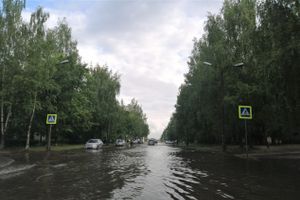 И плывем, и плаваем – Великие Луки после ливня (ФОТО)