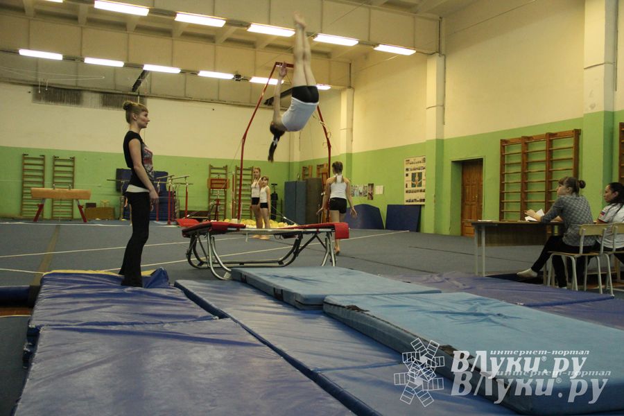 В Великих Луках состоялось Первенство по командной гимнастике (фото)