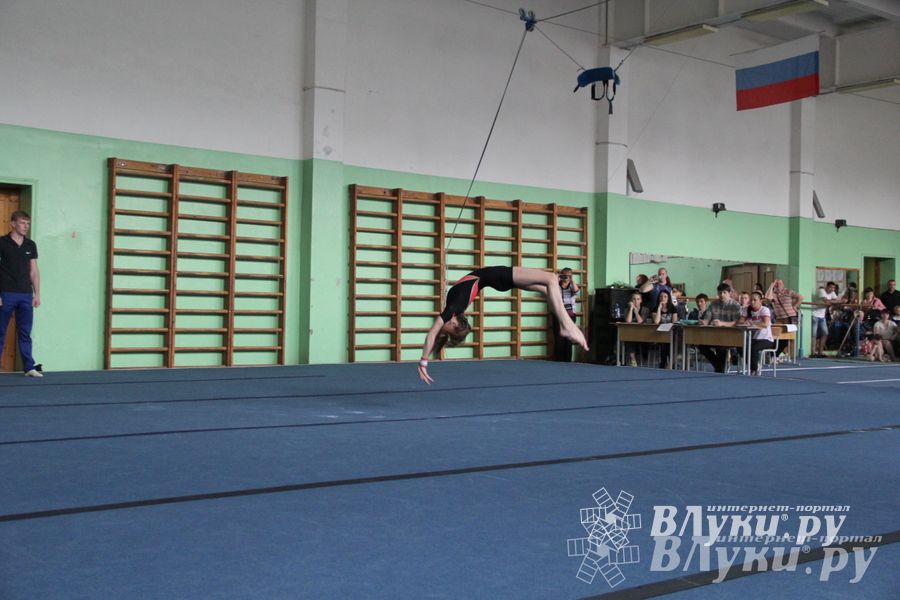 В Великих Луках состоялось Первенство по командной гимнастике (фото)