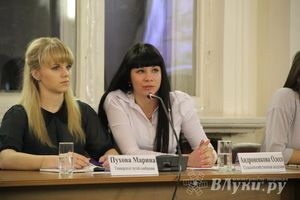 Участницы конкурса «Мисс студенчество-2015» отвечали на вопросы СМИ (фото)