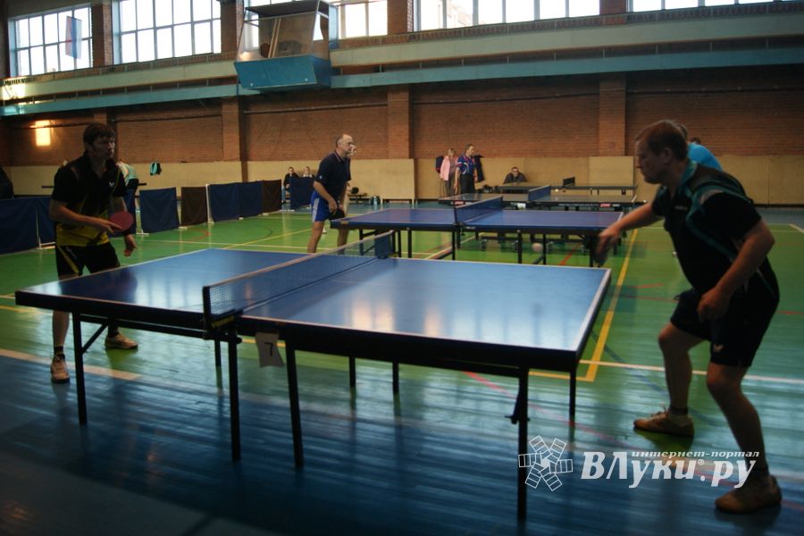 В Великих Луках прошел чемпионат города по настольному теннису (ФОТО)