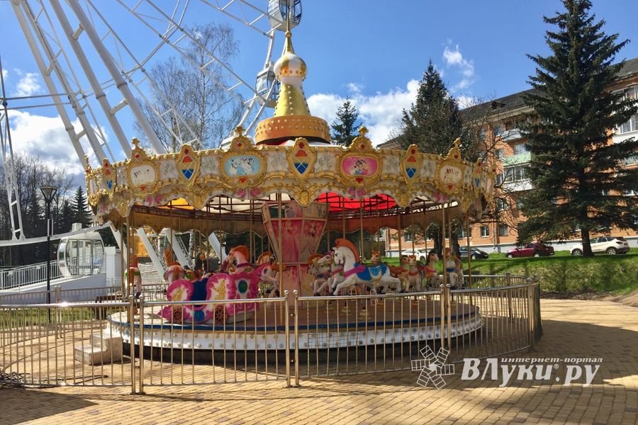 Великолукский городской парк рассказал о новых аттракционах (ФОТО)