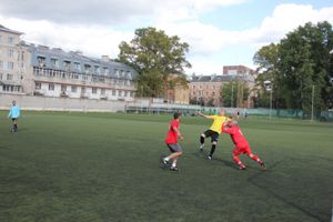 В Пскове состоялся товарищеский матч по футболу (фото)