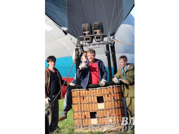 Воздухоплавание: полет 12 июня, вечер