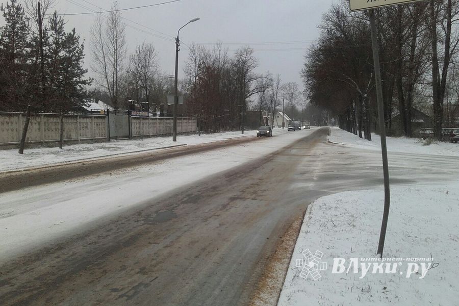 В Великих Луках 20 км/ч