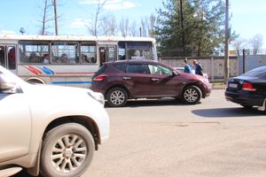 Фотофакт: ДТП на проспекте Гагарина в Великих Луках