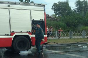 В Псковской области водитель чиркнул спичкой за рулем и едва не взорвал автомобиль (ФОТО)