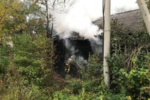 Пожар на проспекте Гагарина в Великих Луках