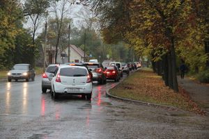 На проспекте Гагарина – огромная пробка (ФОТО)