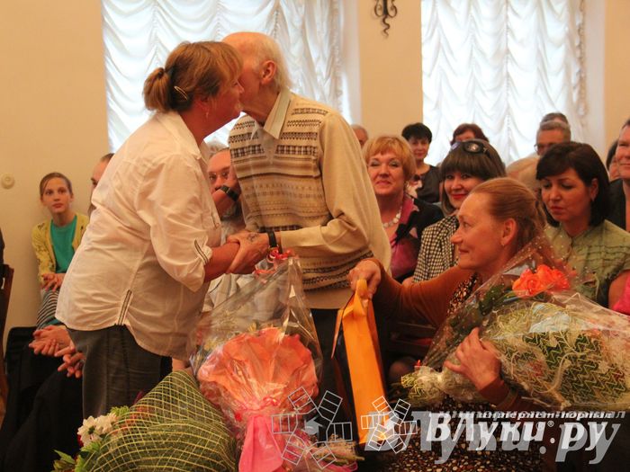 Юбилейный вечер Н. С. Новикова