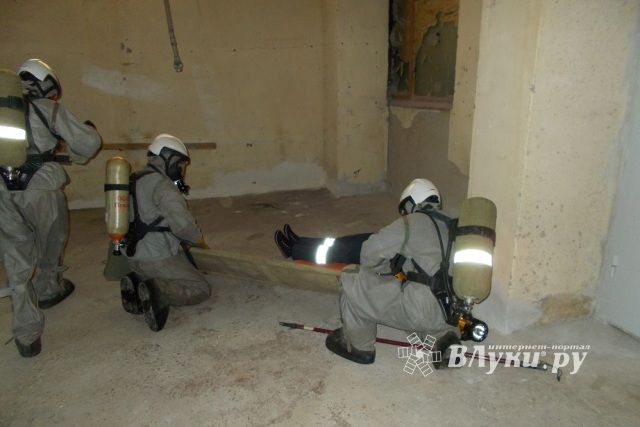 Псковские спасатели приняли участие в тактико-специальных занятиях (фото)