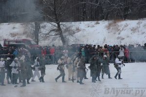Реконструкция битвы за освобождение Великих Лук