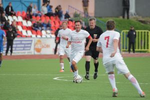 Матч ветеранов ФК «Спартак» и ветеранов великолукского футбола на «Экспрессе» (ФОТО)