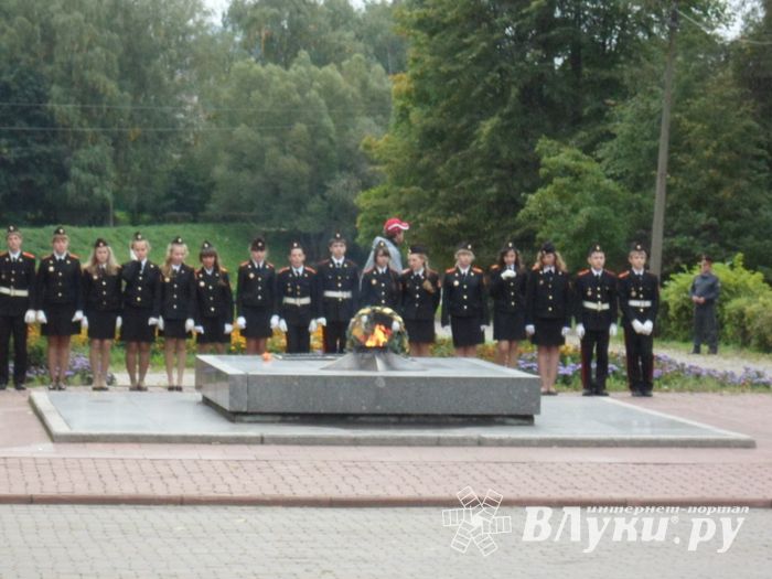 Великие Луки встретили олимпийских чемпионов (ФОТО)