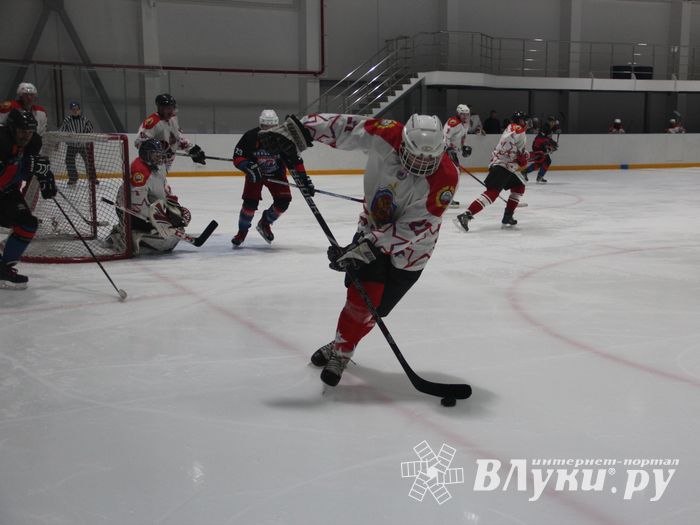Матч НХЛ прошел в великолукском «Айсберге» (ФОТО)