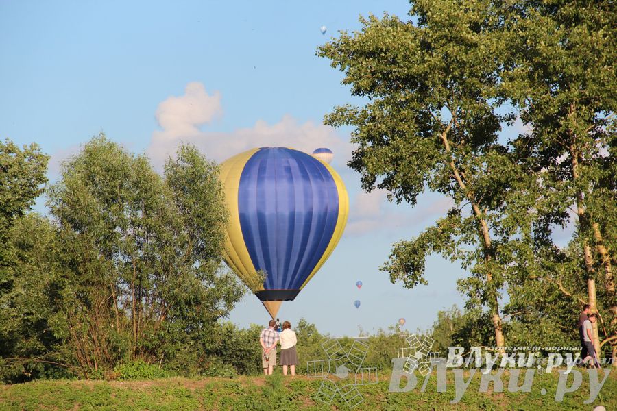 Воздухоплавание: полет 12 июня, вечер