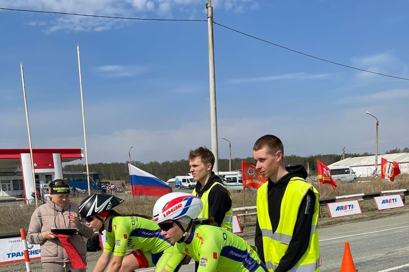 Великолучанки поднялись на пьедестал  Первенства России по велосипедному спорту