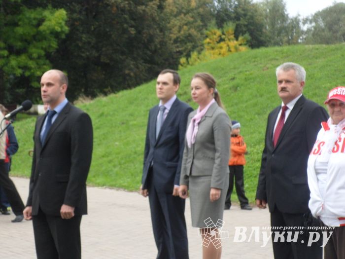 Великие Луки встретили олимпийских чемпионов (ФОТО)