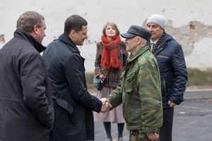 Михаил Ведерников ходил по дворам (ФОТО)