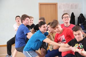 Конкурс «А ну-ка, парни!» прошёл в великолукской гимназии (фото)