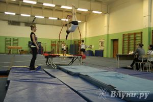 В Великих Луках состоялось Первенство по командной гимнастике (фото)